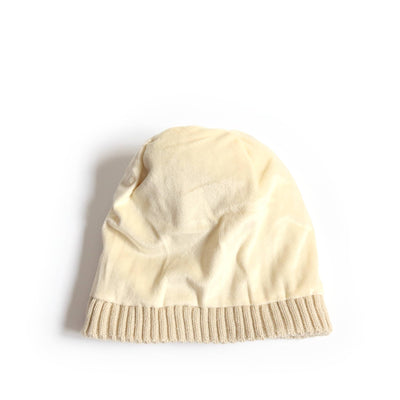 Best Ever Beanie - Cream Fleece Lined