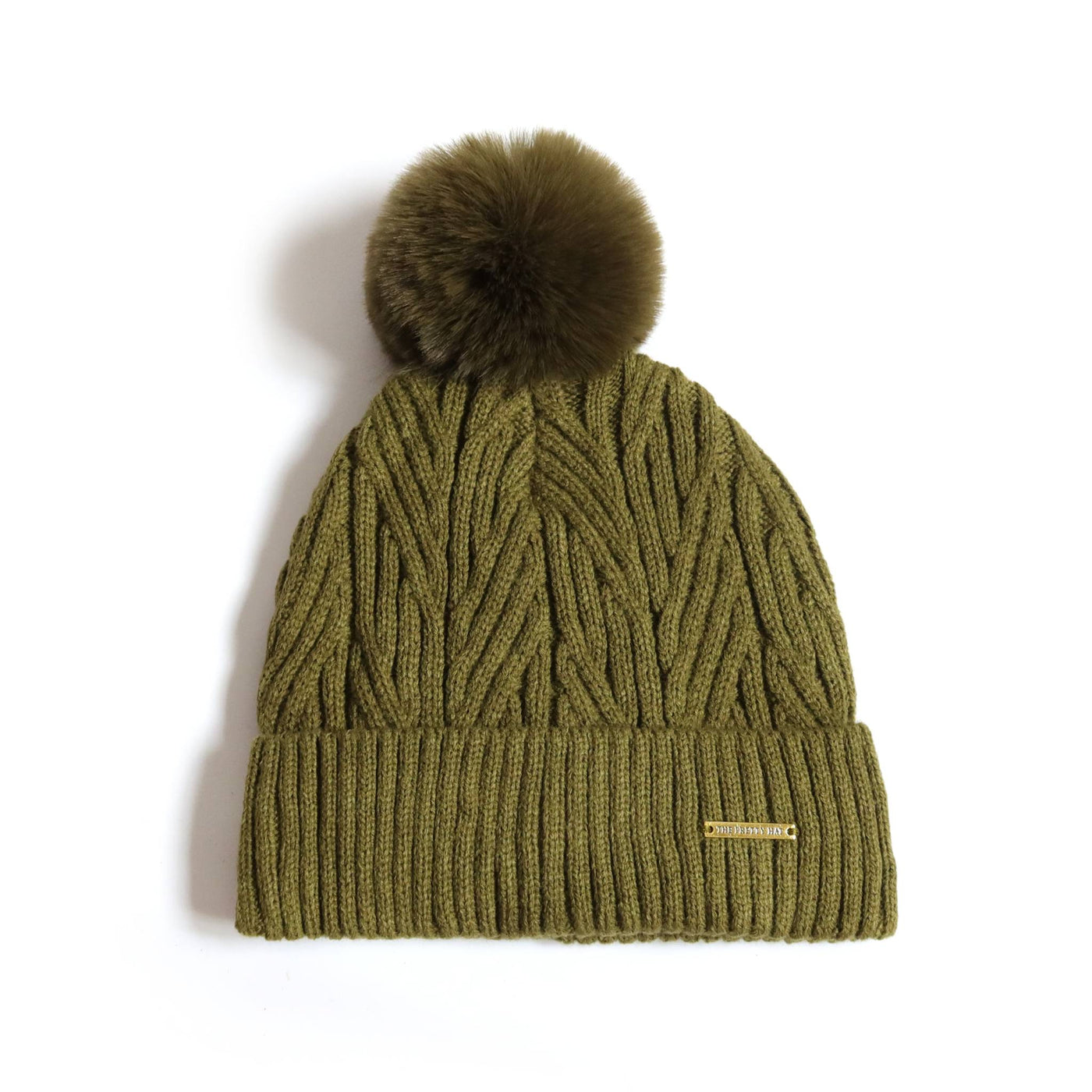 Best Ever Beanie - Khaki Fleece Lined